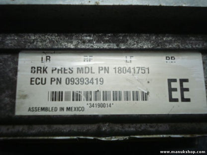 Unidad hidráulica del ABS Daewoo Tacuma EE 18041751 18041751 09393419 12225839