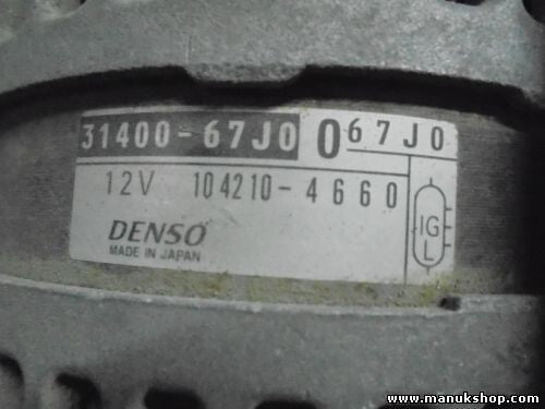 Alternador Suzuki Grand Vitara II 1.9 1042104660 3140067J0 3140067J00