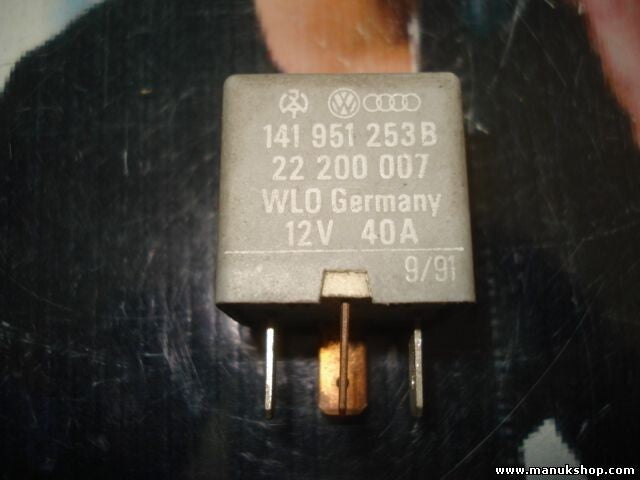 Niebla relé VW Volkswagen 141951253B 141 951 253 B WLO 22200007 22 200 007 Nr.53