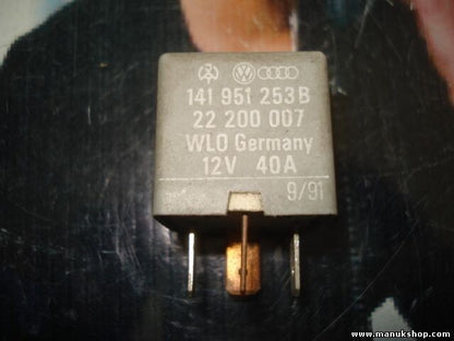 Niebla relé VW Volkswagen 141951253B 141 951 253 B WLO 22200007 22 200 007 Nr.53