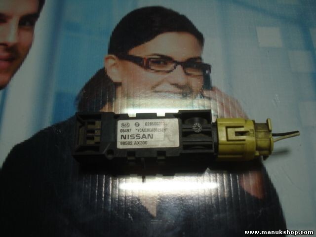 Sensor de impacto de airbag Nissan 98582AX300 98582 AX300 0285003023