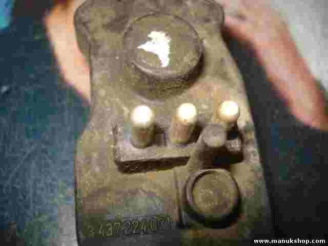 Potenciómetro del acelerador  Mercedes-Benz W124 3437224031