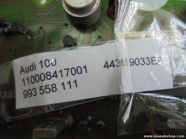 Diagrama del indicador de velocidad Audi 100 443919033EA 110008417001 993558111