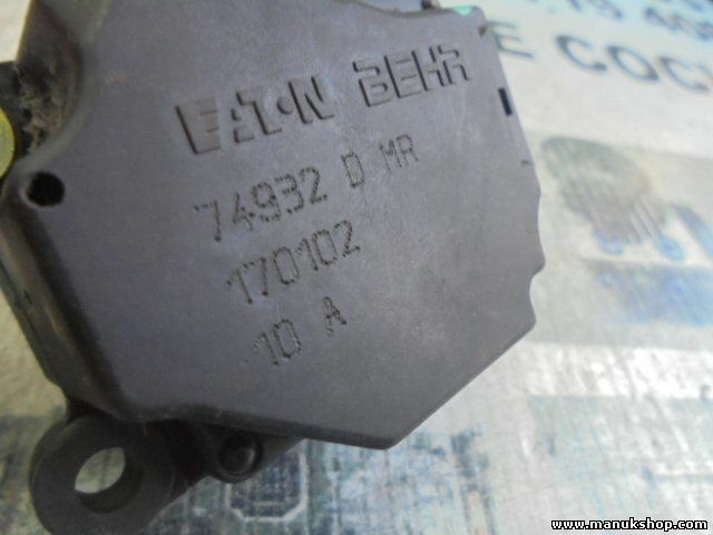 Calefacción actuador  Volvo S80 V70 S60 74932DMR 74932 D MR 170102 10A BEHR