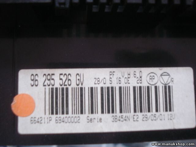 A/C System Peugeot 207 N107405N 69910014 A7 RF