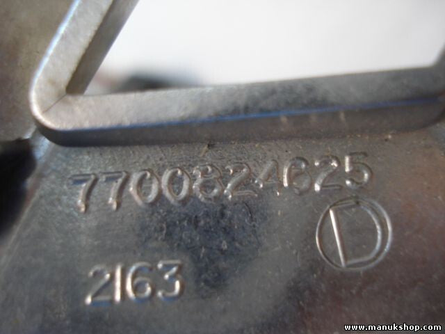 Emblema trasero Renault Safrane Laguna Kangoo Megane Cabrio 7700824625 824625