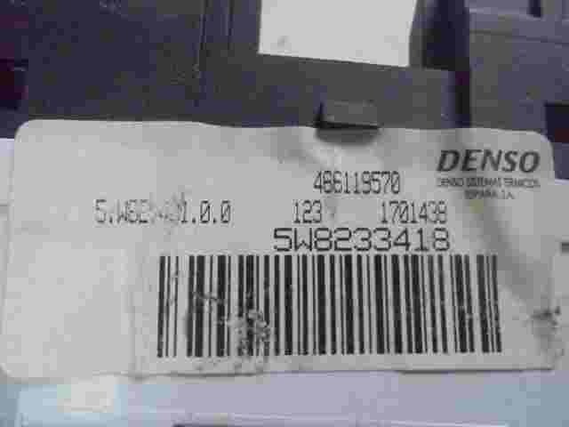 Control de la calefacción Opel Corsa D / E DENSO 466119570 5W8233418 5W8240100