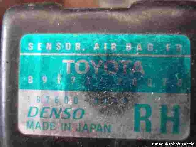 Airbag Centralita Toyota Avensis T22 1876003210 187600-3210 DENSO 8917320070