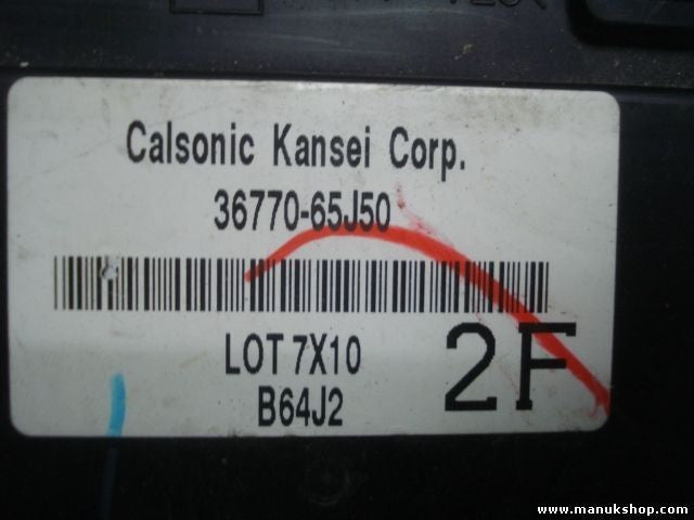 Caja de fusibles Suzuki Grand Vitara 36770-65J50 3677065J50 LOT7X10 B64J2