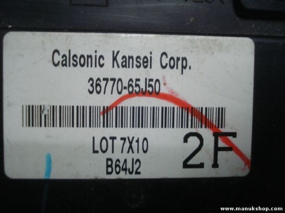 Caja de fusibles Suzuki Grand Vitara 36770-65J50 3677065J50 LOT7X10 B64J2