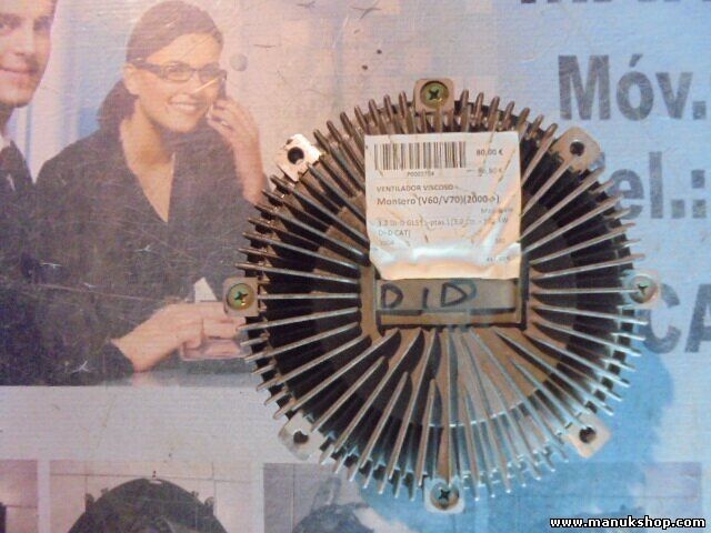 Embrague Viscoso de Ventilador Mitsubishi Montero Pajero II V2 V3 V4 MD339271