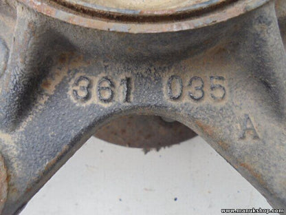 Mangueta buje delantero izquierdo Mercedes-Benz 3199 ccm, 218 PS 361035A