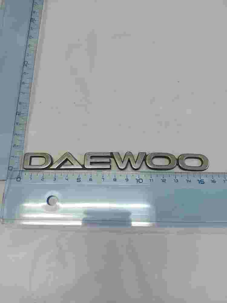 Emblema Daewoo Lanos Nexia 15,5 cm.
