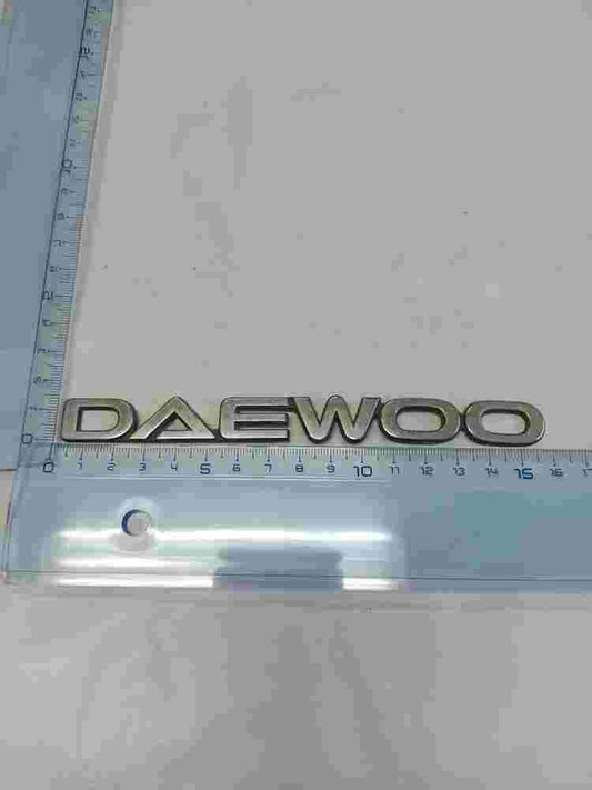 Emblema Daewoo Lanos Nexia 15,5 cm.