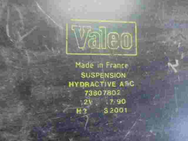 Centralita de suspensión de aire Citroen XM Valeo 73807802 S2001