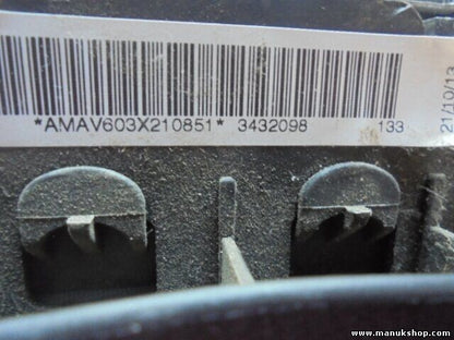 Airbag del volante conductor Nissan 484700F000 48470-0F000 3432098