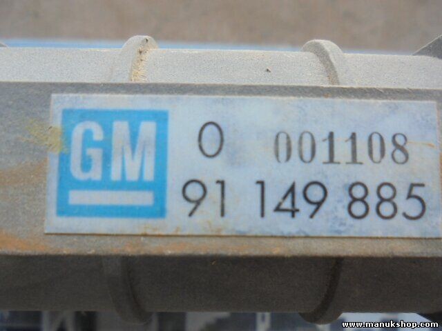 Radiador de agua Opel 91149885 1300119 1300120 1300136 1302058, 91147724