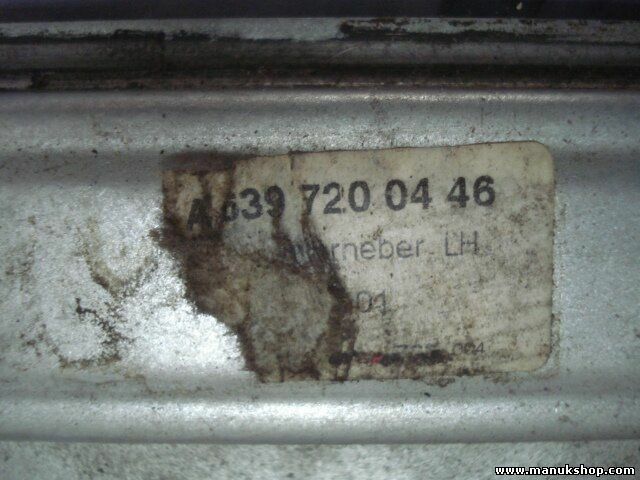 Mecanismo elevalunas delantero izquierdo Mercedes W639 A6397200446 A6395406809