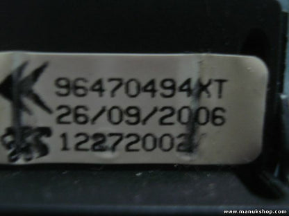 Cruise control del interruptor Citroen C5 Berlingo TRW 9641796480 96470494XT