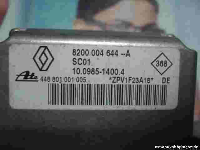 Sensor guiñada Renault Laguna II 8200004644A ATE 10098514004 448801001005