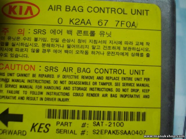 Airbag Centralita Kia Shuma MOBIS 0 K2AA 67 7F0A 0K2AA677F0A OK2A677F0A