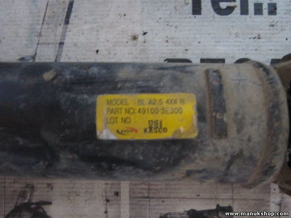 Cardan Kia Sorento JC 2,5 CRDI 491003E300 49100 3E300