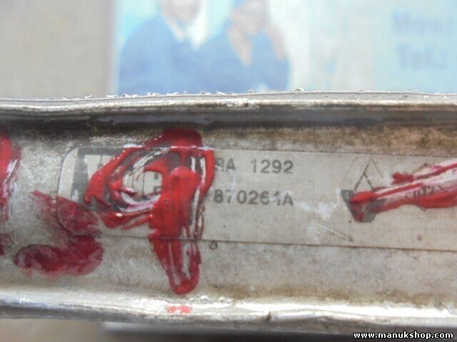 Radiador de agua Renault 8200072713A RA1292 870264A 8200072712 8200240818