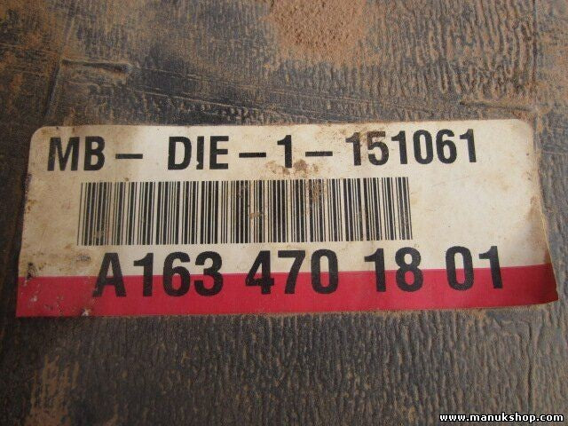 Deposito de combustible Mercedes Benz ML 270CDI W163 1997 2005 A1634701801