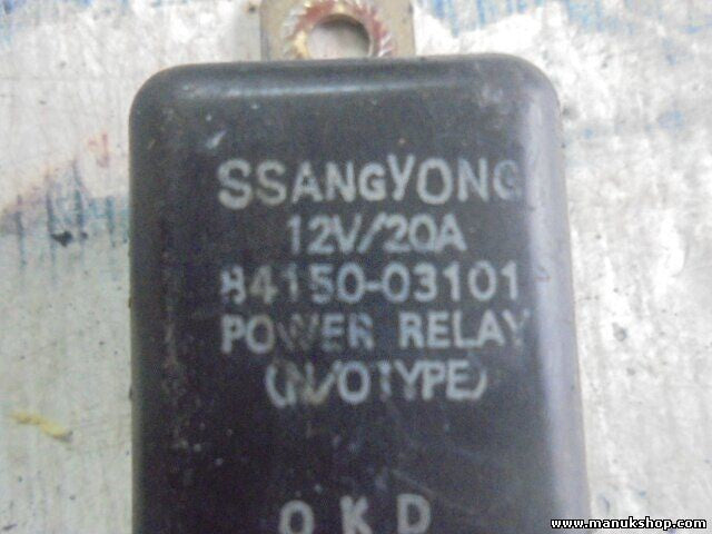 Relés de potencia Ssangyong Musso Korando (K4) Family 12V 8415003101 84150-03101