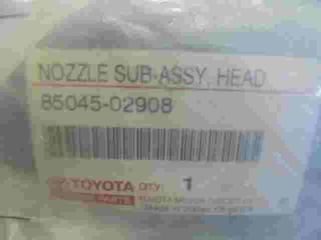 Nozzle Sub-Assy Lamp Washer Headlight LH Toyota Auris 150 8504502908 85045-02908