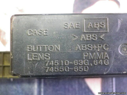 Mando Control de la calefacción Suzuki Grand Vitara Baleno 7451063G 7455065D 2.0