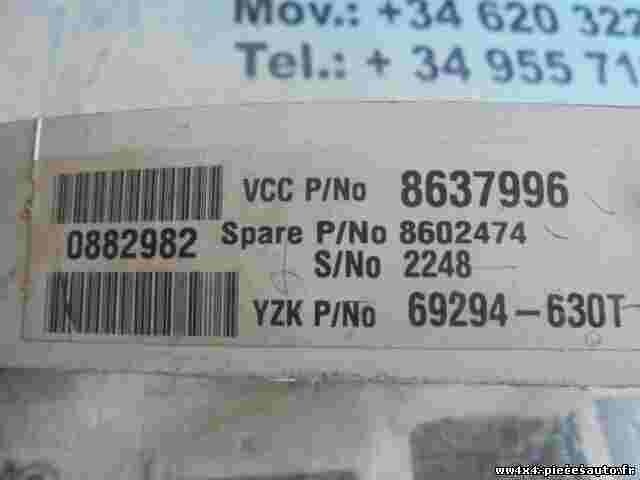 Esferas del cuadro instrumentos Volvo V70 S70 69294630T 8637996 8602474 8673802