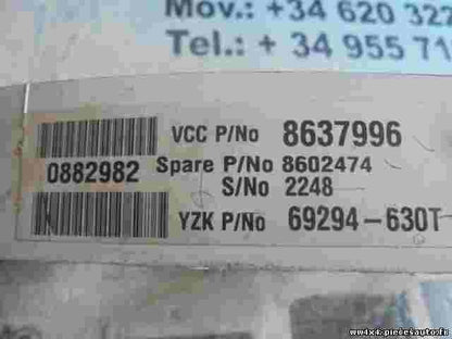 Esferas del cuadro instrumentos Volvo V70 S70 69294630T 8637996 8602474 8673802