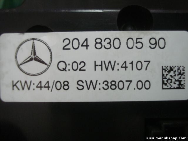 A/C System Mercedes-Benz Q02 HW 4107 KW 44/08 SW 3807.00 2048300590