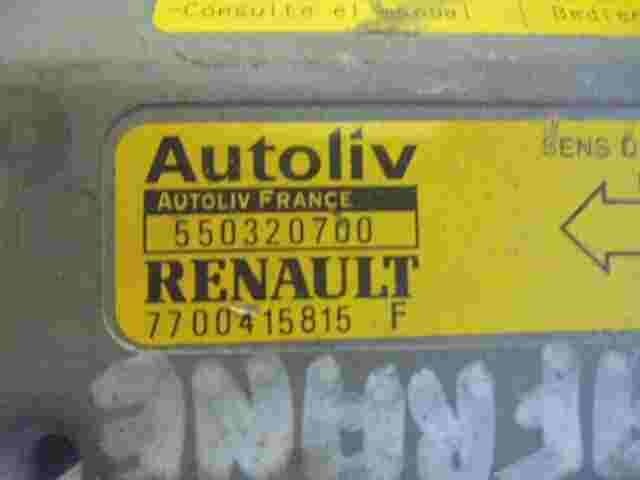 Airbag Centralita Renault Safrane Twingo 7700415815F 7700415815 F 550320700