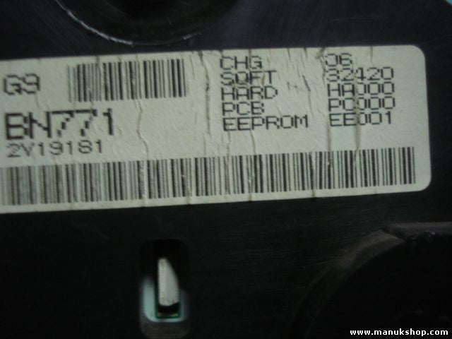 Cuadro de instrumentos Nissan Almera G9 BN771 2V19181