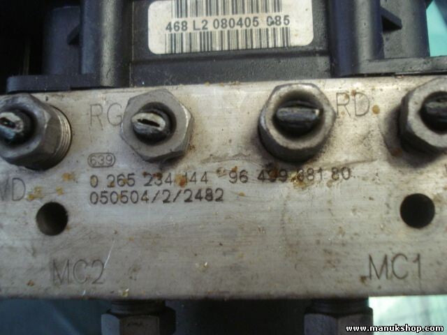 Unidad hidráulica del ABS Peugeot 807 Fiat Ulysse 9649988180 9657352680