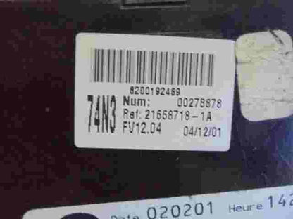 Caja de fusibles  Renault Laguna II 74N3 8200192469 8200190284 Sagem 21668718-1A