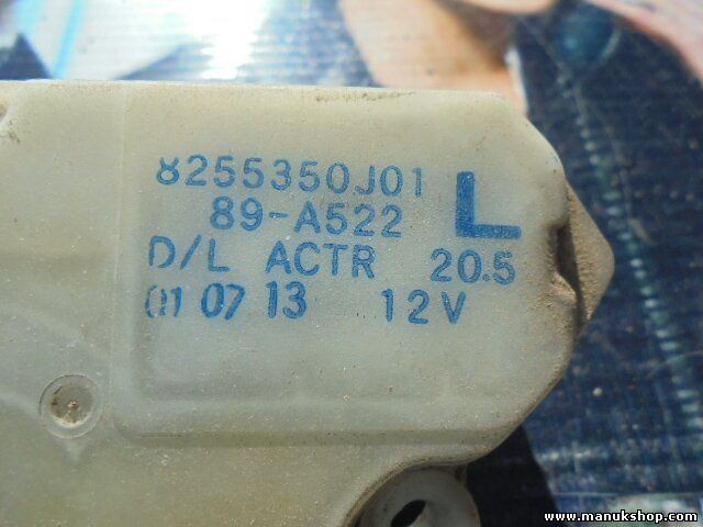 Cerradura cierre centralizado Puerta trasero izquierdo Nissan 8255350J01