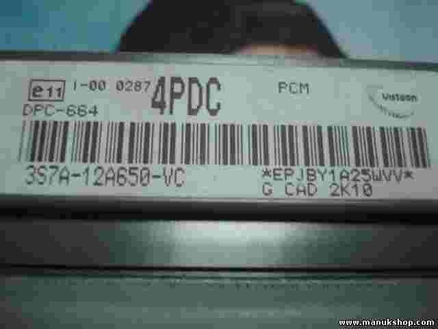 Centralita del motor Ford Mondeo 4PDC DPC-664 3S7A12A650VC 3S7A-12A650-VC