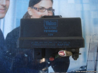 Recocido controlador Glow relé enchufe Peugeot Citroen Fiat 73104902 VALEO