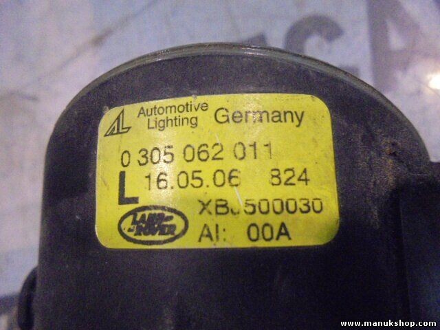 Faro antiniebla izquierdo Land Rover PHILIPS 0305062011 XBJ500030 XBJ 500030