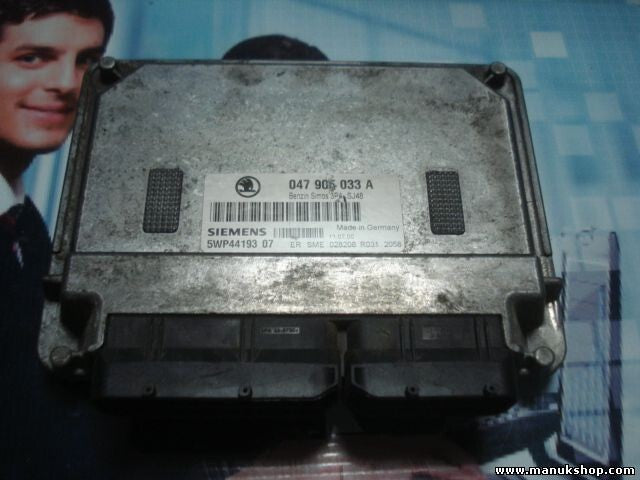 Centralita del motor Skoda Fabia SIMOS 3PA SJ48 047906033A 5WP4419307