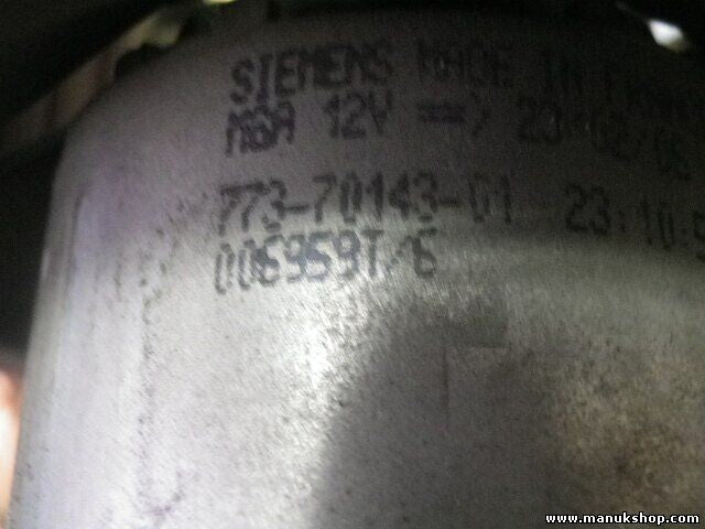 Ventilador de Calefacción Opel Vectra C SIEMENS VALEO 7737014101 773.70141.01