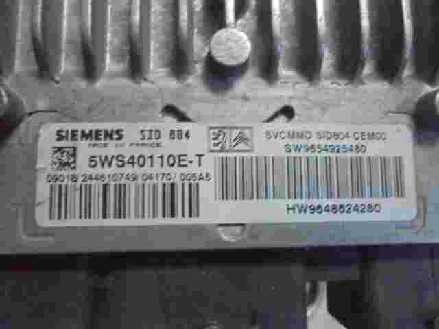 Centralita Citroen C3 SW9654925480 SW 9654925480 HW9648624280 5WS40110E-T