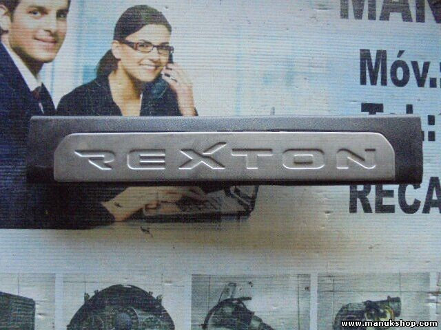 Estriberas taloneras acero trasero izquierdo Ssangyong 7726508010 772 650 8010