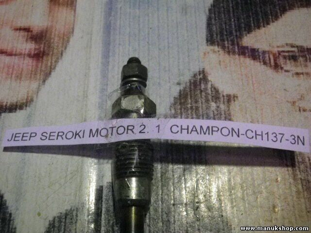 Bujía de precalentamiento Jeep Cherokee Motor 2.1 CHAMPON-CH137-3N