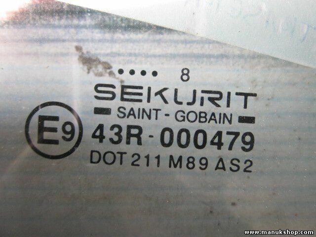 Cristal de la puerta trasero derecho Suzuki Vitara 1988 43R000479 DOT211M89AS2 