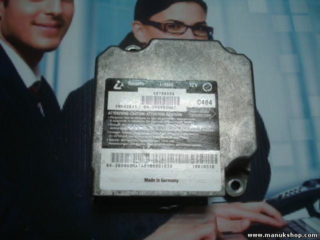 Airbag Centralita Bravo Brava 182 1.4 0046768868 C404 04309603NAT 5WK42811