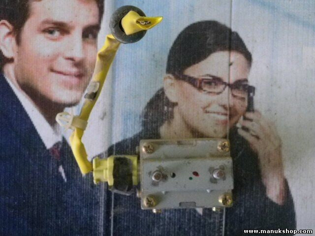 Sensor de impacto de airbag Mitsubishi Pajero Montero V6 V7 MR551787 W2T10271